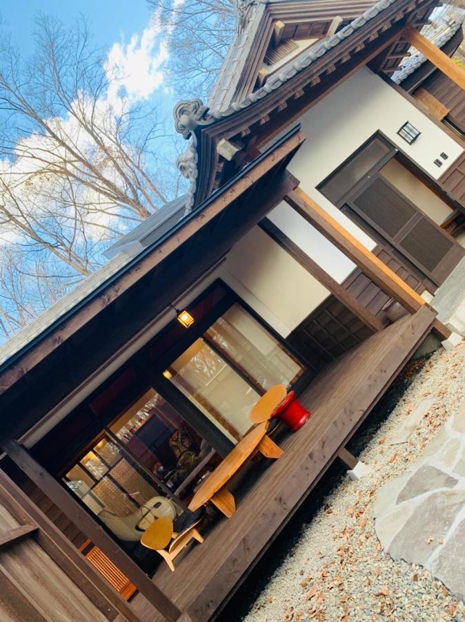 隠れや古民家の宿 えんや 天然温泉露天風呂付きの貸別荘 Nasu Exterior foto